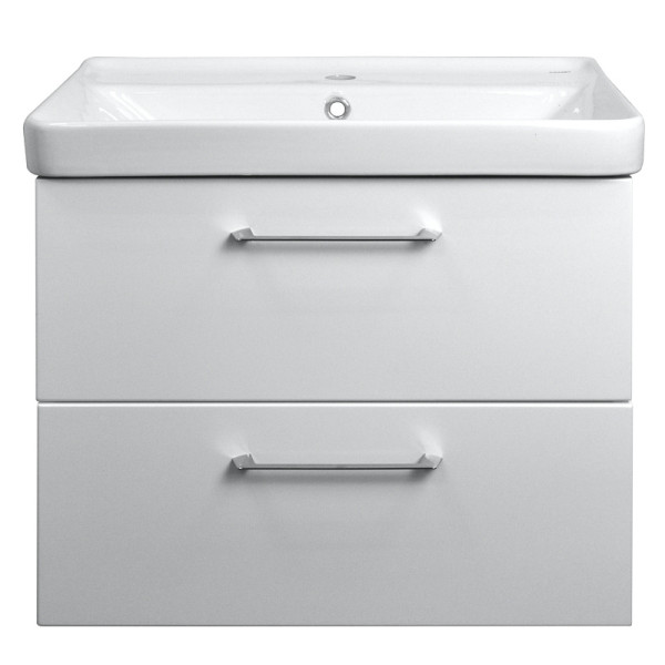 Тумба подвесная Azario с раковиной Ника 70 с раковиной Monte 70 (CS00080144)