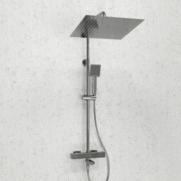 Душевая система WasserKRAFT хром (A199.119.141.010.CH Thermo)