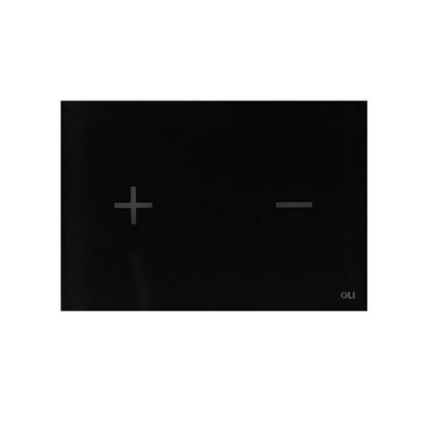 Клавиша смывная Oli Glassy черный (878850)