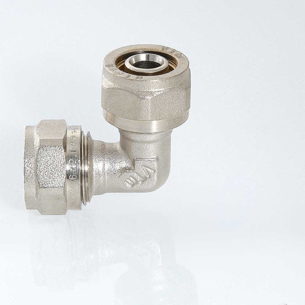 Соединение угловое 20*20 Valtec (обжим) (VTm.351.N.002020)