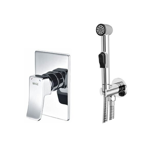 Смеситель с гигиеническим душем WasserKRAFT A010657 со шлангом 120 см Смеситель с гигиеническим душем WasserKRAFT A010657 со шлангом 120 см