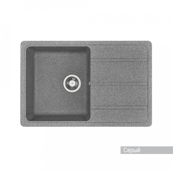 Мойка для кухни врезная Aquaton Аманда 510x780x211 серый (1.A712.8.32A.D23.0) Мойка для кухни врезная Aquaton Аманда 510x780x211 серый (1.A712.8.32A.D23.0)