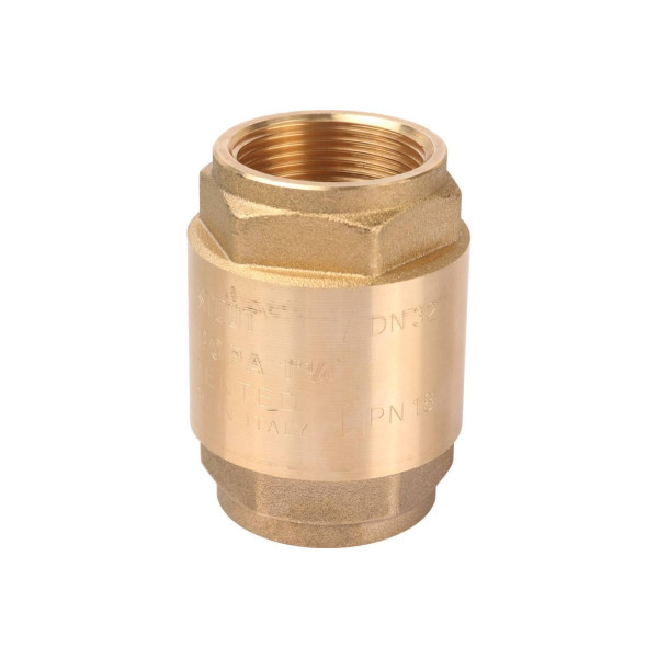 Клапан обратный вертикальный 1 1/4" Stout (с латунным седлом) SVC-0011-000032 Клапан обратный вертикальный 1 1/4" Stout (с латунным седлом) SVC-0011-000032