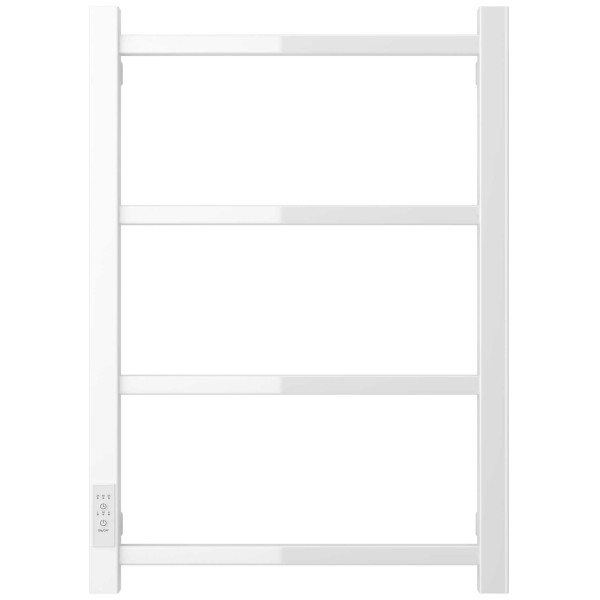 Полотенцесушитель электрический Стилье Формат 26 600x400 левый, белый (12527-6040) Полотенцесушитель электрический Стилье Формат 26 600x400 левый, белый (12527-6040)