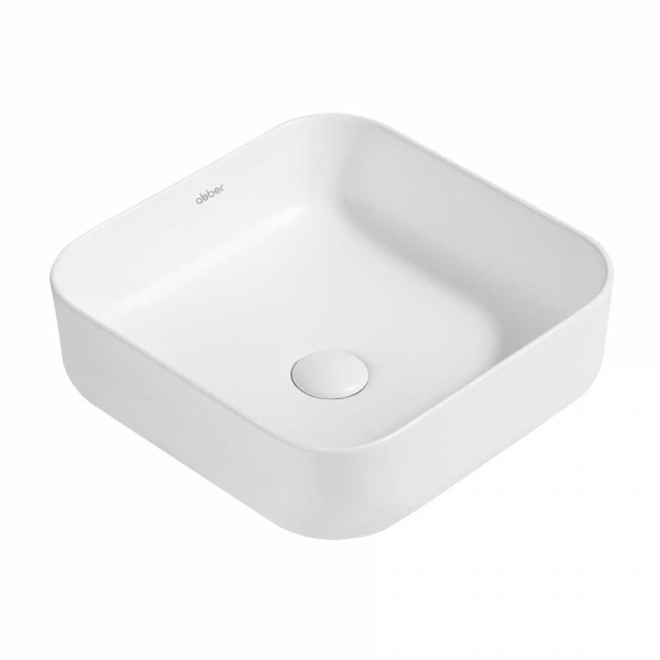 Раковина накладная Abber Rechteck белая матовая (AC2211MW) Раковина накладная Abber Rechteck белая матовая (AC2211MW)