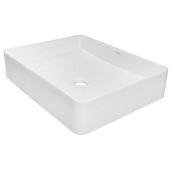 Раковина накладная Azario 51x40,5x11 белый матовый (AZ-2178-MW)