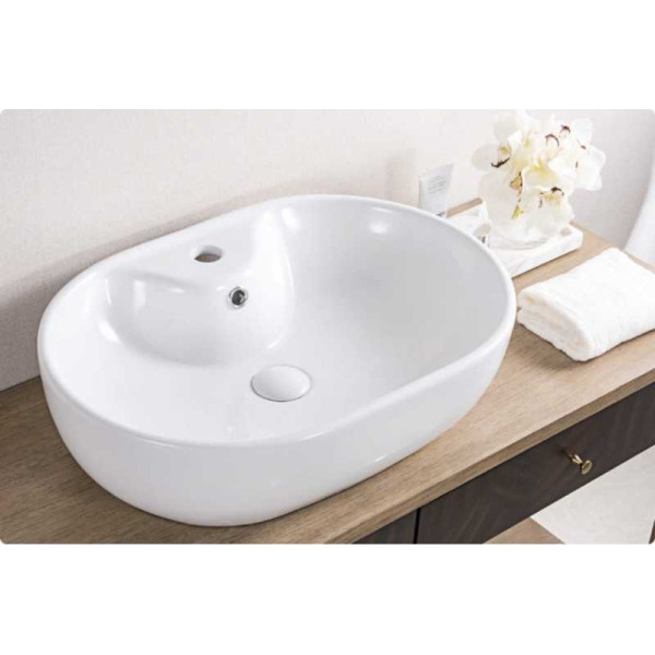 Раковина накладная BelBagno белая (BB1151) Раковина накладная BelBagno белая (BB1151)