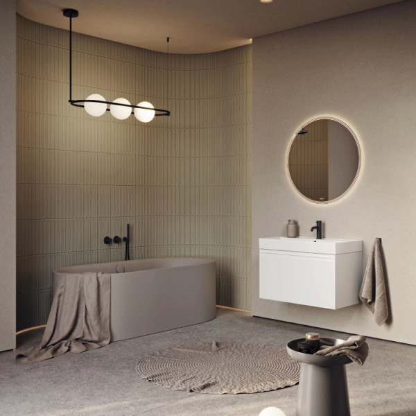 Тумба подвесная Aqwella Pure 992x443x444 белая (PUR0110WM)