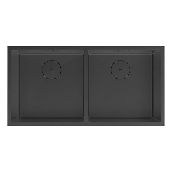 Мойка для кухни врезная Lemark Proran 900 900x440 черный матовый (9932140)