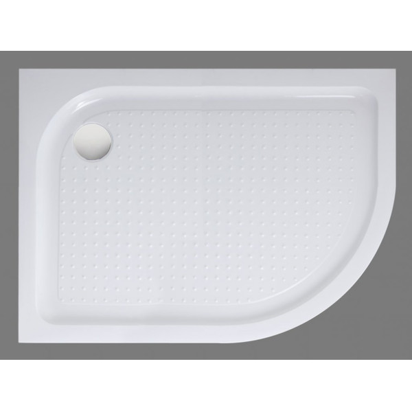 Душевой поддон BelBagno Tray 100х80х15 (TRAY-BB-RH-100/80-550-15-W-L)