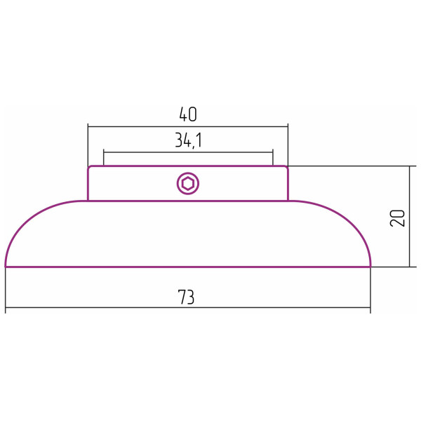 Отражатель декоративный Сунержа стилье 1 (00100-0100)