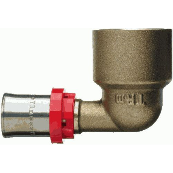 Соединение угловое 16*3/4"В TeRma (пресс, латунь) (02530) Соединение угловое 16*3/4"В TeRma (пресс, латунь) (02530)