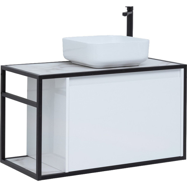 Тумба подвесная Aquanet Nova Lite Loft 90 R белый (00261651) Тумба подвесная Aquanet Nova Lite Loft 90 R белый (00261651)