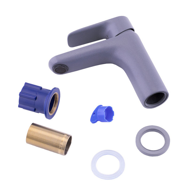 Смеситель для раковины Melodia della vita Moderno оружейная сталь (MDV35120gt)