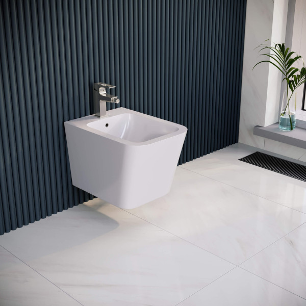 Биде подвесное RGW SW-81 белое (65430281-01)