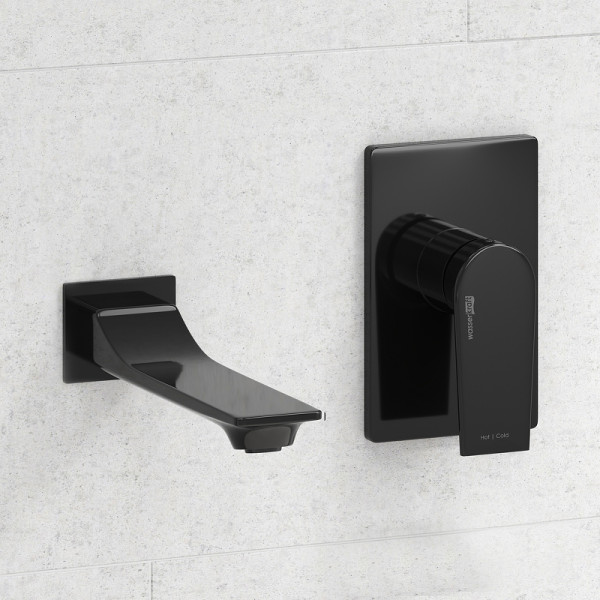 Смеситель для раковины WasserKRAFT черная (A66553)