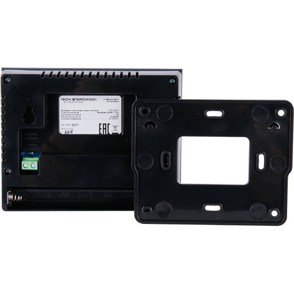 Терморегулятор Stout проводной комнатный двухпозиционный ST-292v3, черный (STE-0101-029232)