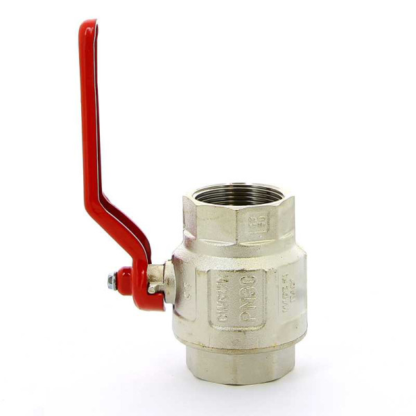 Кран Itap 1 1/2" ВВ шаровый Vienna (красная ручка) (1160112)