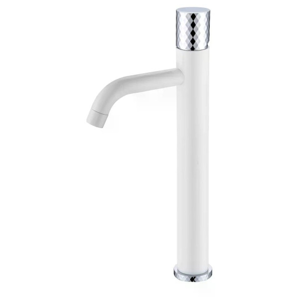 Смеситель для раковины Boheme Stick Белый (122-WCR)