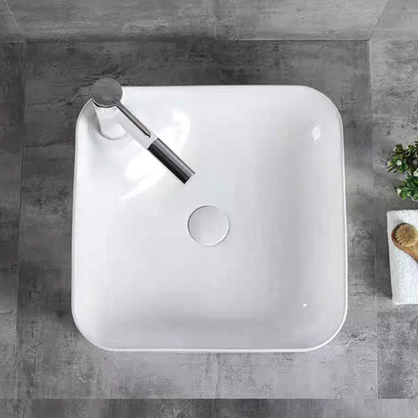 Раковина накладная RGW GS-3 43x43x12 белая (81213-1)