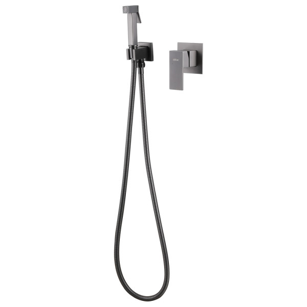 Смеситель с гигиеническим душем Abber Daheim никель (AF8225NG) Смеситель с гигиеническим душем Abber Daheim никель (AF8225NG)