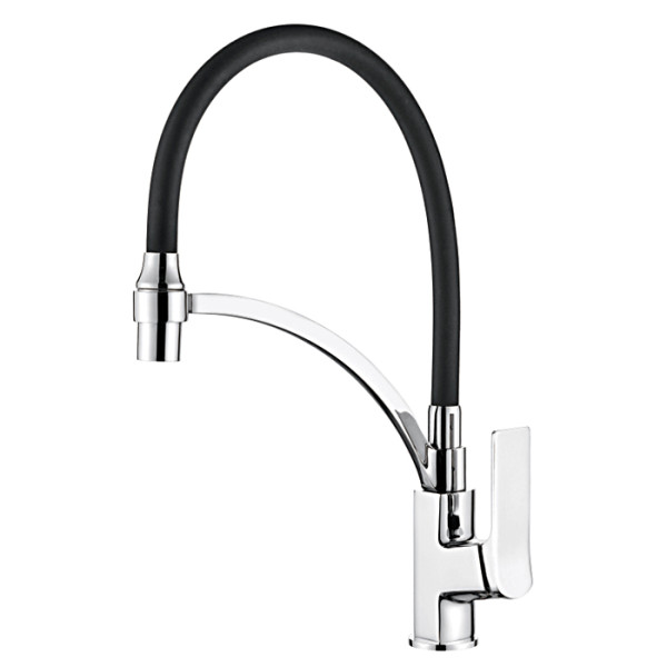 Смеситель для кухни Ledeme с гибким изливом (L4075-2)