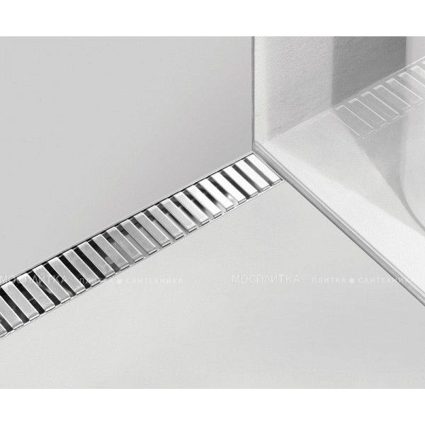 Решетка для душевого лотка AlcaPlast Line 750 мм глянец (LINE-750L) Решетка для душевого лотка AlcaPlast Line 750 мм глянец (LINE-750L)