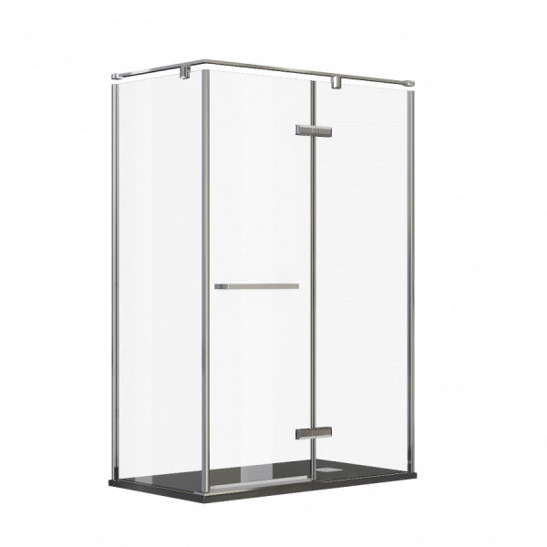 Душевая дверь Roca Akropolis 120x80x200  R стекло прозрачное, профиль хром глянцевый (Z.RU93.0.789.2)