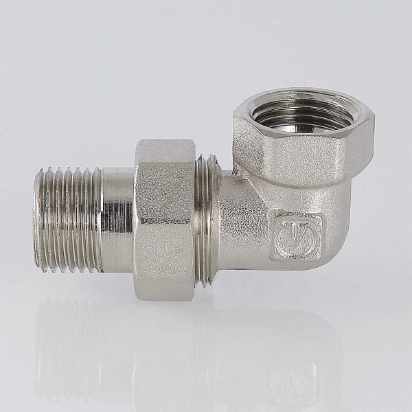 Сгон угловой 1" ВН Valtec (никель) (VTr.098.N.0006) Сгон угловой 1" ВН Valtec (никель) (VTr.098.N.0006)