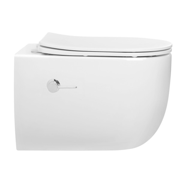 Унитаз-биде Abber Bequem 360x495x360 белый (AC1104TNS)