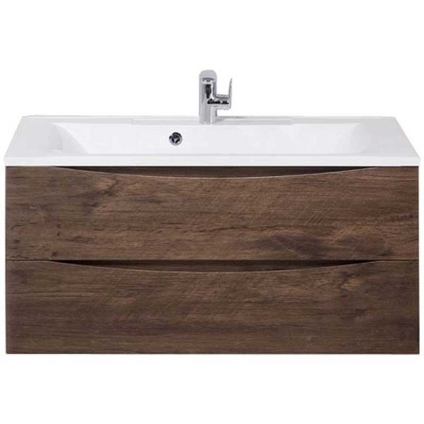 Тумба подвесная BelBagno Marino 100 Rovere Moro (MARINO-1000-2C-SO-RW-P)