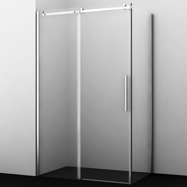 Душевая стенка WasserKRAFT Dinkel 58R 100х200 стекло прозрачное, профиль хром (58R10-RP100/15R10-RP100) Душевая стенка WasserKRAFT Dinkel 58R 100х200 стекло прозрачное, профиль хром (58R10-RP100/15R10-RP100)