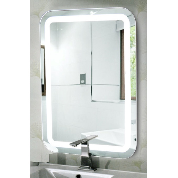 Зеркало Континент Lucia 60х80 с LED подсветкой и сенсорным выключателем Зеркало Континент Lucia 60х80 с LED подсветкой и сенсорным выключателем