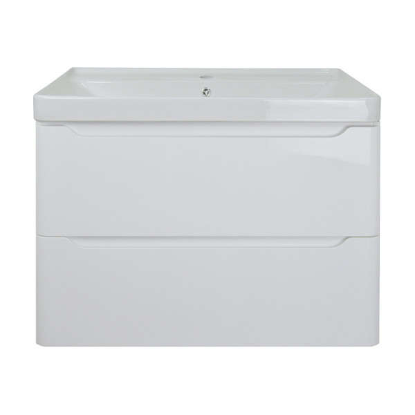 Тумба подвесная Azario с раковиной Lotos 70/2 с раковиной Monte 70 (CS00083930)