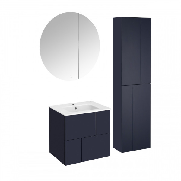 Пенал напольный Roca Luna 400x231x1600 синий матовый (Z.RU93.0.776.9)