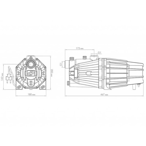 Насос поверхностный Джилекс Джамбо ПРО 70/50 П () (3102)