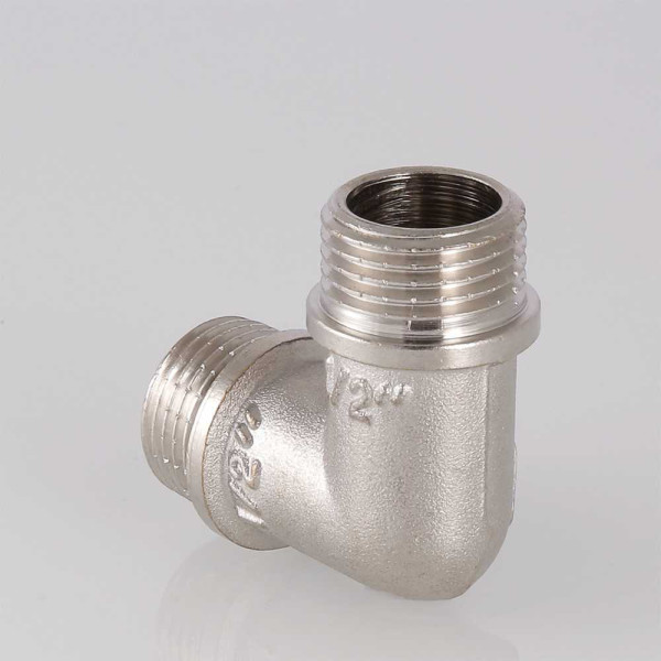 Угольник 1" НН Valtec (никель) (VTr.093.N.0006)
