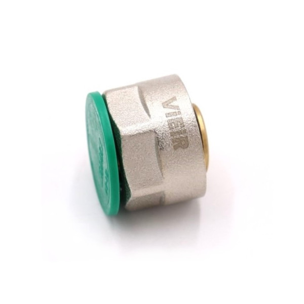 Переход коллекторный 16,2(2,6)*3/4"(18) евроконус Vieir (никель) (VR16226) Переход коллекторный 16,2(2,6)*3/4"(18) евроконус Vieir (никель) (VR16226)