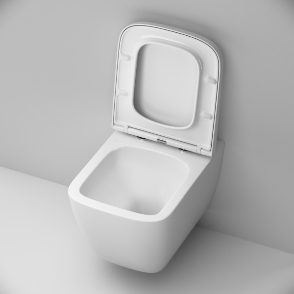 Унитаз подвесной AM.PM Gem Aquaspin с сиденьем микролифт белый (C901901SC)