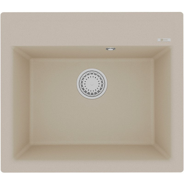 Мойка для кухни врезная Lemark Hanka 570 570x500 бежевый (9910014)