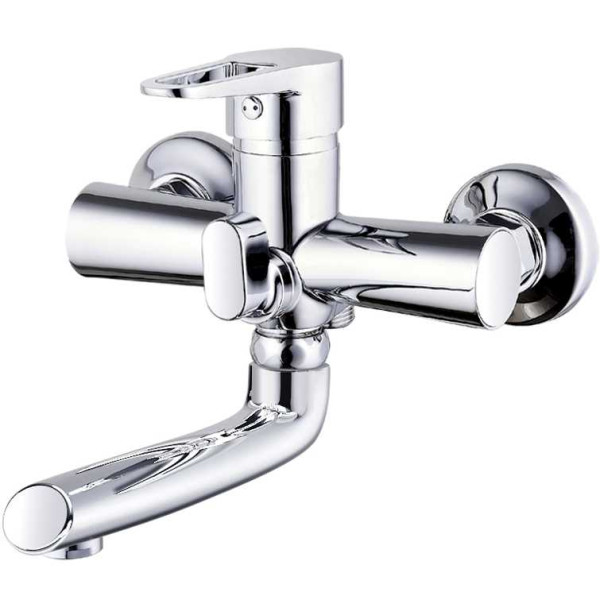 Смеситель для ванны и душа G.lauf хром (NUD3-A045)