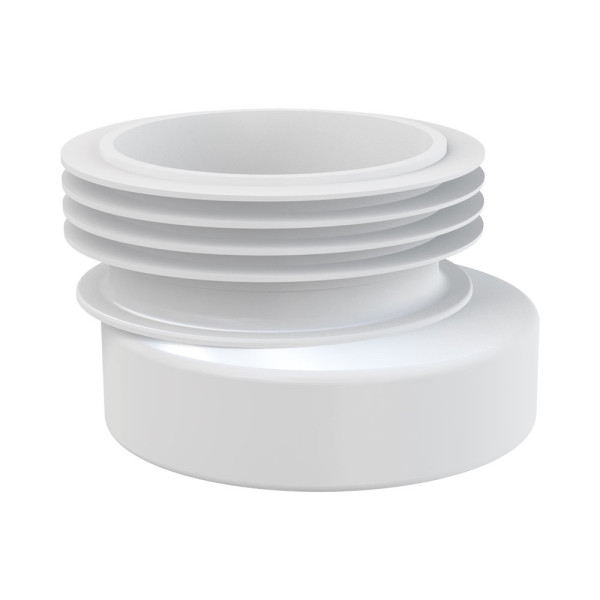 Манжета для унитаза Alcaplast эксцентрическая белая (A990)