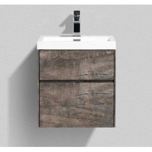 Тумба подвесная BelBagno Pietra Mini 50AS Stone (PIETRA MINI-500AS-2C-SO-PT)