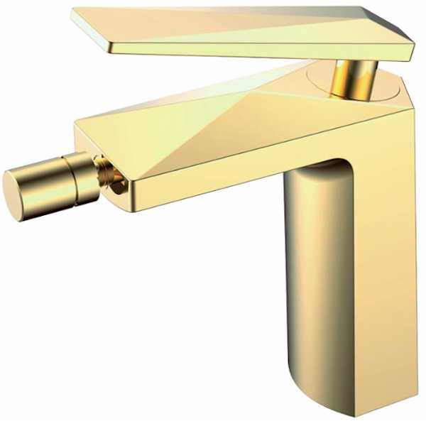 Смеситель для биде Boheme Золотой (386)