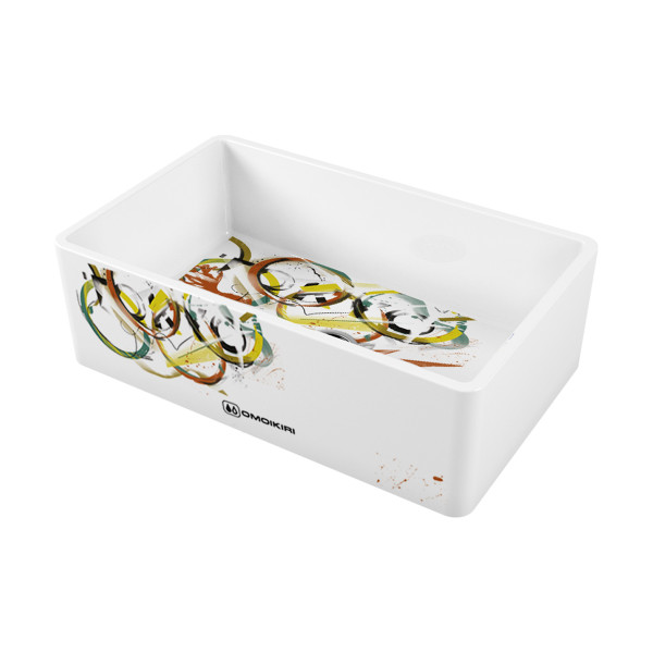 Мойка для кухни врезная Omoikiri Mikura 76-Tokyo 3 Natceramic/белый (4993174) Мойка для кухни врезная Omoikiri Mikura 76-Tokyo 3 Natceramic/белый (4993174)