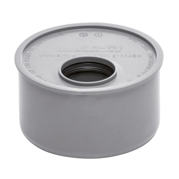 Переход Airfit 110x40 эксцентр. короткий PP (81004SK)