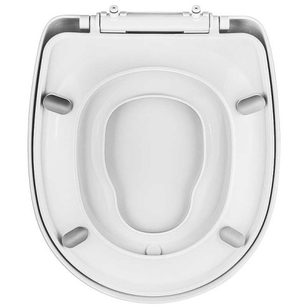 Сиденье для унитаза Berges Family PSО белое, c soft-close (25903)