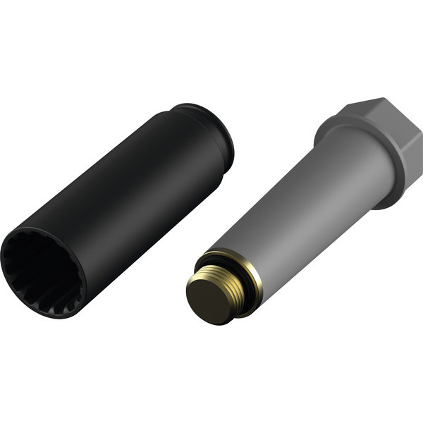 Монтажная заглушка TECE Seal System с гидроизоляционной муфтой 1/2" НР (704802) Монтажная заглушка TECE Seal System с гидроизоляционной муфтой 1/2" НР (704802)