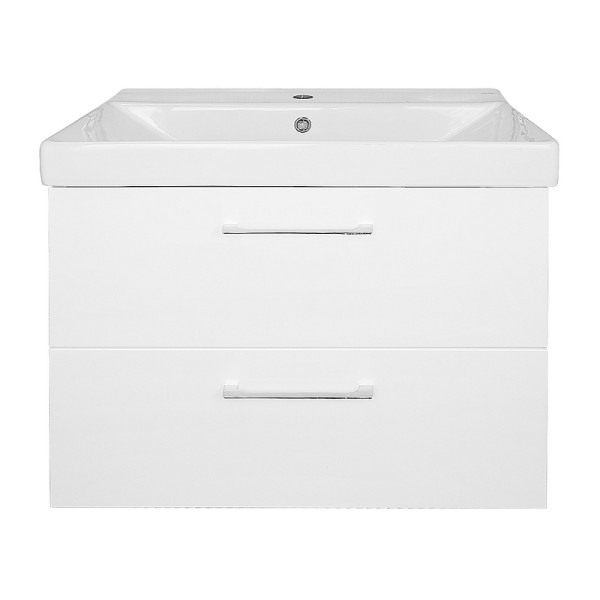 Тумба подвесная Azario с раковиной Ника 70 с раковиной Tempo 70 (CS00092801)