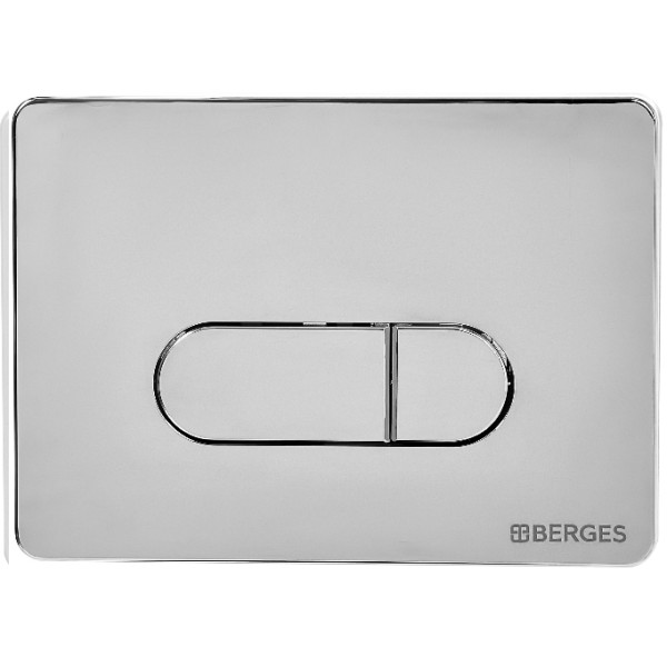 Клавиша смыва Berges Novum L3 D3 хром глянец (40033)